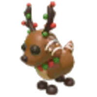 Gingerbread Reindeer - Ultra-Rare from Winter 2022